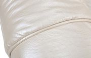 Pearl royal style tufted button design leather loveseat additional photo 3 of 4