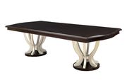 Espresso finish dining table w/ leaf by Furniture of America additional picture 2