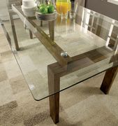Country style glass top dining table by Furniture of America additional picture 2