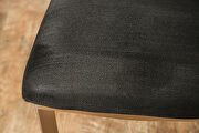 Silver/black contemporary side chair additional photo 2 of 1
