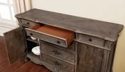 Antique brush gray server / buffet by Furniture of America additional picture 2