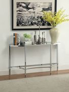 Metal frame / glass top coffee table by Furniture of America additional picture 2