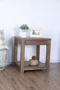 Transitional style oak wood coffee table by Furniture of America additional picture 3