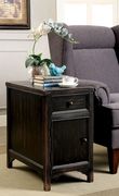 Transitional style atique black wood coffee table by Furniture of America additional picture 3