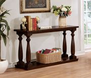 Rustic style brown cherry coffee table by Furniture of America additional picture 2