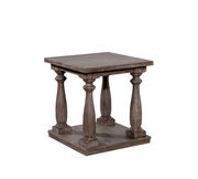Rustic style antique gray coffee table by Furniture of America additional picture 6