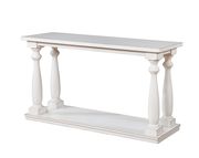 Rustic style antique white coffee table by Furniture of America additional picture 4