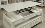 Antique white coffee table by Furniture of America additional picture 3