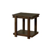 Rustic walnut finish coffee table by Furniture of America additional picture 3