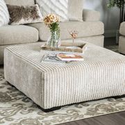 Beige Anthea Contemporary Ottoman additional photo 3 of 2