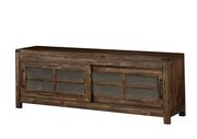 Country style oak finish TV Stand by Furniture of America additional picture 2
