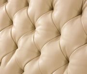 White leather match tufted back sofa by Furniture of America additional picture 2