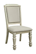 Antique white finish dining chair by Furniture of America additional picture 2