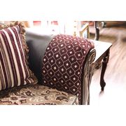 Burgundy/Dark Brown Traditional Love Seat by Furniture of America additional picture 2