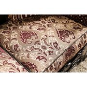 Burgundy/Dark Brown Traditional Love Seat by Furniture of America additional picture 3