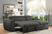 Graphite gray sectional w/ bed by Furniture of America additional picture 2