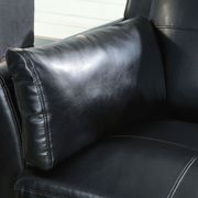 Casual black contemporary affordable loveseat by Furniture of America additional picture 3