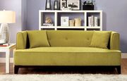 Tranitional style lemongrass fabric sofa by Furniture of America additional picture 3