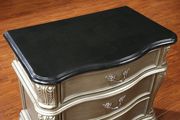 Traditional style nightstand in gold finish by Furniture of America additional picture 2