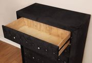 Flannelette fabric tufted modern chest by Furniture of America additional picture 2