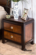 Transitional unique styling modern nightstand by Furniture of America additional picture 3