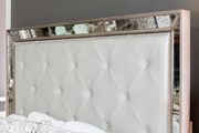 Antique mirrored panels luxury style bed by Furniture of America additional picture 7