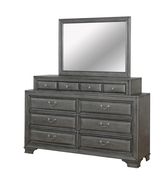 Light gray finish storage bed w/ drawers by Furniture of America additional picture 3