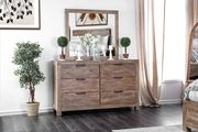 Weathered light oak transitional bed by Furniture of America additional picture 4