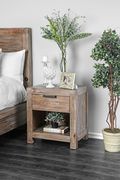 Weathered light oak transitional bed by Furniture of America additional picture 5