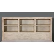 Bookcase storage headboard rustic style bed by Furniture of America additional picture 6