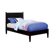 Mid-century modern style black finish twin bed by Furniture of America additional picture 4