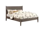 Mid-century modern style gray finish platform bed by Furniture of America additional picture 10