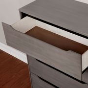 Mid-century modern style gray finish chest additional photo 2 of 2