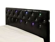 Tufted HB platform full bed w/ built-in LED lights by Furniture of America additional picture 3
