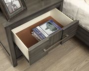 Stylish and affordable light gray nightstand by Furniture of America additional picture 2