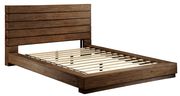 Rustic modern style low-profile king size bed by Furniture of America additional picture 2