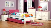 Transitional style slatted headboard youth bed by Furniture of America additional picture 3