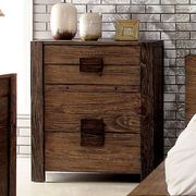 Low-profile rustic natural solid wood platform bed by Furniture of America additional picture 10