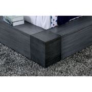 Low-profile rustic gray solid wood platform bed by Furniture of America additional picture 11