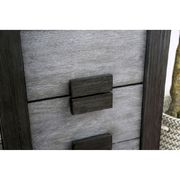 Low-profile rustic gray solid wood chest by Furniture of America additional picture 4