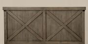 Plank style transitional gray finish bed by Furniture of America additional picture 5