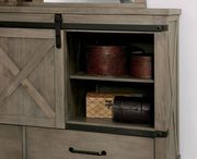 Plank style transitional gray dresser by Furniture of America additional picture 3