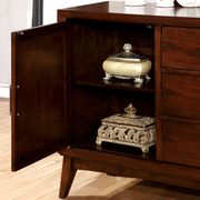 Cherry finish contemporary style dresser by Furniture of America additional picture 2