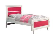 Pink & white contemporary style kids bedroom by Furniture of America additional picture 3