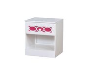 Pink & white contemporary style kids bedroom by Furniture of America additional picture 4