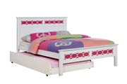 Pink & white contemporary style kids bedroom by Furniture of America additional picture 5