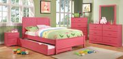 Pink finish kids bedroom in transitional style by Furniture of America additional picture 2