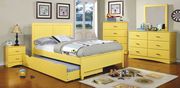 Yellow finish kids bedroom in transitional style by Furniture of America additional picture 2