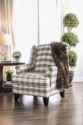 Transitional style light gray fabric US-made sofa by Furniture of America additional picture 7
