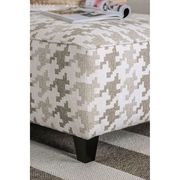Transitional style light gray ottoman by Furniture of America additional picture 2